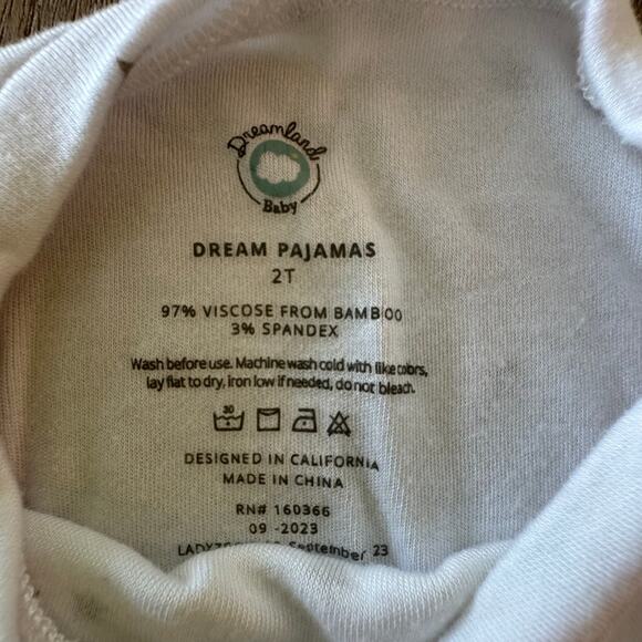 Dreamland Baby Toddler Girl Pajamas - Size 2T - Picture 6 of 6